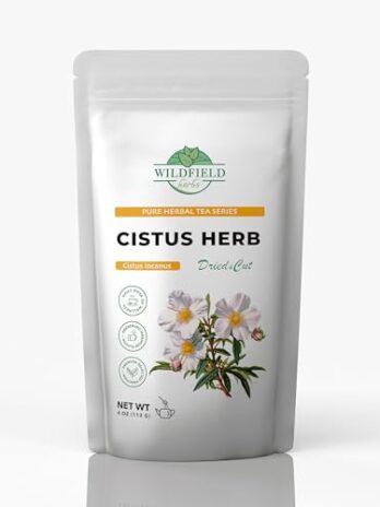 4 oz. Cistus Tea Cistus Incanus Tea Herbal (Cístus L.) – 113g Cistus Herb Tea Cistus creticus