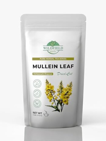 4 oz. Mullen Tea Mullein Tea Leaf (Verbáscum L.) – 113g Mullen Leaves Mullein Loose Leaf Tea Hoja de gordolobo