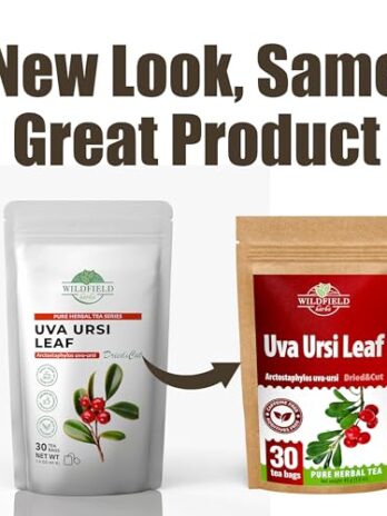 30 Uva Ursi Leaf Uva Ursi Tea Herbal (Arctostaphylos uva-ursi) – 30 Count 1.5g Tea Bags Ursa Bag Uva-ursi Herb Tea Arctostaphylos uva-ursi