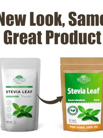 4 oz. Dried Stevia Leaves Herbal Tea (Stevia rebaudiana) – 113g Stevia Loose Leaf Leaves Herb Tea Estevia