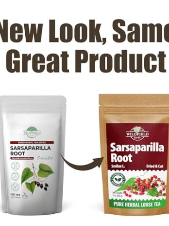 2 oz. Sarsaparilla Root Tea Herbal Tea (Smilax glabra) – 56g Sasperella Root Herb Tea raíz de zarzaparella