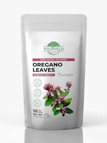 50 Bags Oregano Tea Dried Oregano Leaves Herbal Tea Bag (Origanum vulgare L.) – 50 Count 1.5g Tea Bags Dry Oregano Leaf Herb Tea orégano