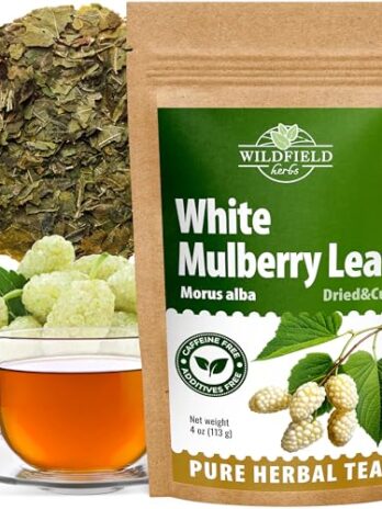 4 oz. White Mulberry Tea Mulberry Leaf Herbal Tea (Morus alba) – 113g Mulberry Leaves Herb Tea hoja de morera