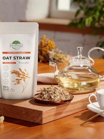 50 Bags Oatstraw Tea Oat Straw Herb Tea (Avena sativa L.) – 50 Count 1.5g Tea Bags Oat Straw Tea Herb Hierba de paja de avena