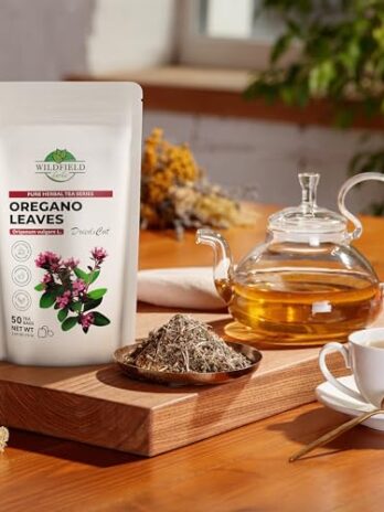 50 Bags Oregano Tea Dried Oregano Leaves Herbal Tea Bag (Origanum vulgare L.) – 50 Count 1.5g Tea Bags Dry Oregano Leaf Herb Tea orégano