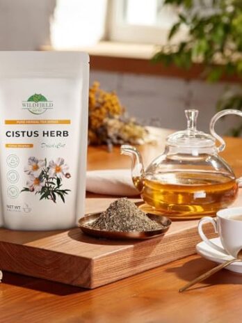 4 oz. Cistus Tea Cistus Incanus Tea Herbal (Cístus L.) – 113g Cistus Herb Tea Cistus creticus