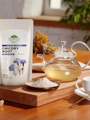 30 Tea Chicory Root Tea Herbal (Cichorium intybus) – 30 Count 1.5g Tea Bags Chicory Root Tea Herb Achicoria