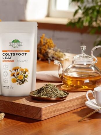 4 oz. Coltsfoot Herb Leaf Tea (Tussilago farfara) – 113g Coltsfoot Leaf Herb Tea Uña de caballo