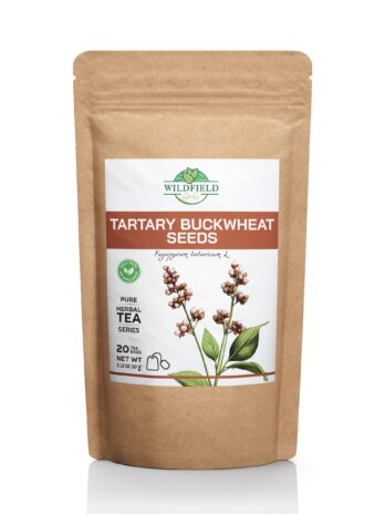 20 Bags Himalayan Buckwheat Tea Dried Tartary Buckwheat Herbal Tea (Fagopyrum tataricum) – 20 Count 3.0 g Tea Bags Tartary Buckwheat Herb Tea