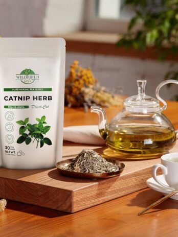 30 Catnip Tea Bags Catnip Herb Tea (Nepeta L.) – 30 Count 1.5g Tea Bags Cat Nip Tea Catnip Leaf Herb Tea Hierba gatera