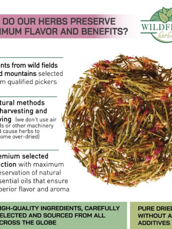 3 oz. Dried Centaury Herb Tea (Centaurium erythraea L.) – 75g Centaurium Erythraea Herbal Tea Centauria Común