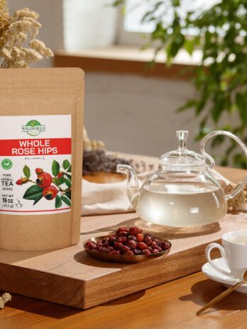 16 oz. USDA Organic Rosehips Dried Rose Hips Rose Hip Tea Whole Rose Hips (Roza Cinamomea) – 453 g Rosehip Berries Whole Rose Hips Escaramujo