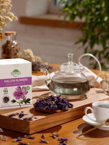 4 oz. Malva Tea Mallow Herb Mallow Flower Leaves Herbal Tea (Malva) – 113g Mallow Flower Herb Tea