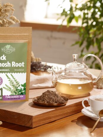 24 bags Black Cohosh Tea Black Cohosh Root Herbal Tea (Actaea racemosa) – 24 Count 2 g Tea Bags Black Cohosh Herb Tea Cohosh