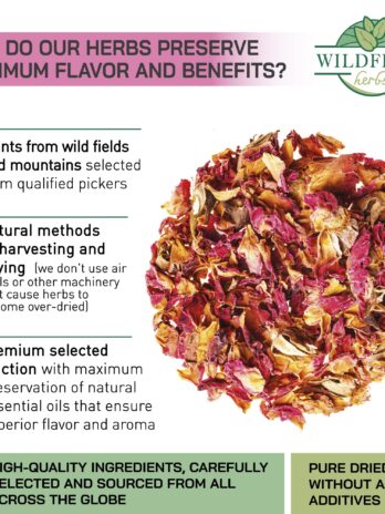 4 oz. Rose Petals Dried Rose Petals Tea Dried Rosepetals Herbal Tea (Rosa Damascena) – 113g Damask Rose Petals Herb Tea rosa de Damasco