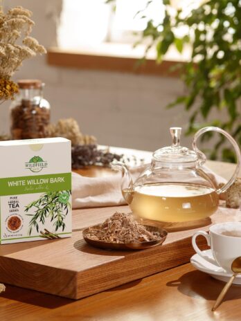 4 oz. White Willow Bark Tea Herbal (Salix alba) – 113g White Willow Bark Herb Tea Corteza de sauce