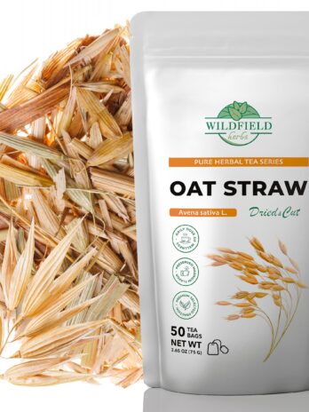 50 Bags Oatstraw Tea Oat Straw Herb Tea (Avena sativa L.) – 50 Count 1.5g Tea Bags Oat Straw Tea Herb Hierba de paja de avena