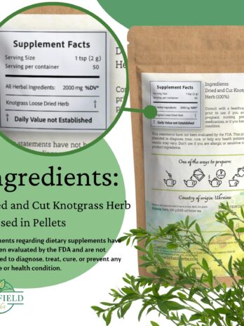 3.5 oz. Common Knotgrass Herbal Tea (Polygonum Aviculare) – 100g Pellets Knotgrass Herb Pigweed Herb Tea