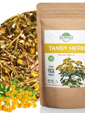 3 oz. Dried Tansy Flowers Herb Tea (Tanacetum Vulgare L.) Pishma Herbal Tea – 75g