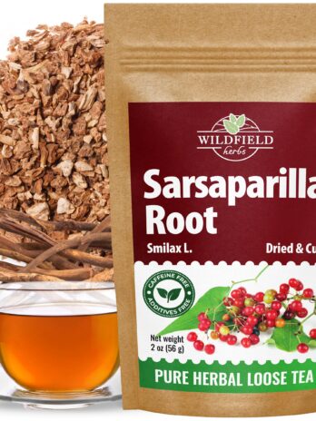 2 oz. Sarsaparilla Root Tea Herbal Tea (Smilax glabra) – 56g Sasperella Root Herb Tea raíz de zarzaparella