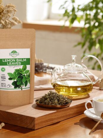 20 bags Dried Lemon Balm Herb Frontier Loose Lemon Balm Tea Bags (Melissa Officinalis tea) – 20 Count 1.5 g Tea Bags Melissa Herb Tea te de toronjil