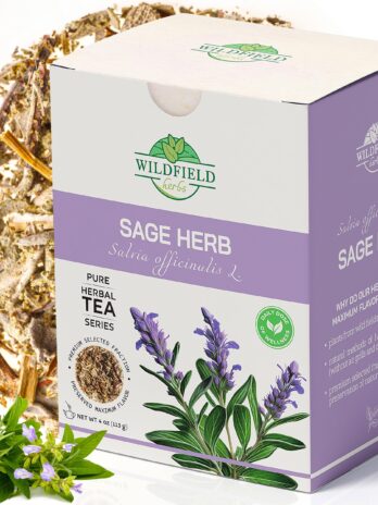 4 oz. Dried Sage Herb Herbs Tea (Salvia officinalis) – 113g (4 oz) Sage Herbal Tea Salvia Sage