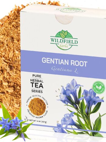 4 oz. Gentian Root Dried Gentian Root Herbal Tea (Gentiana) – 113g Gentian Dried Root Raiz de genciana