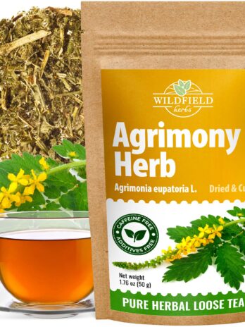 1.8 oz. Agrimony Herb Dried Cut Agrimony Herb Tea (Agrimonia eupatoria L.) – Agrimonia Herbal Tea 50g (1.8 oz)