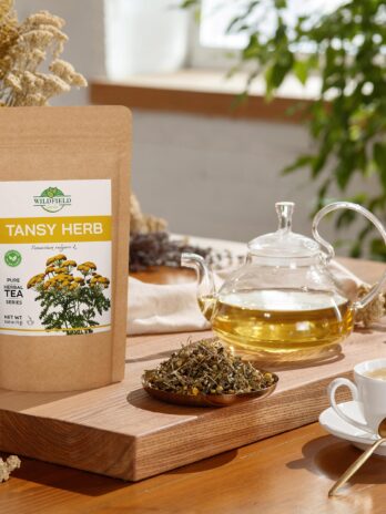 3 oz. Dried Tansy Flowers Herb Tea (Tanacetum Vulgare L.) Pishma Herbal Tea – 75g