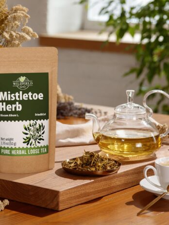 1.8 oz. Dried Mistletoe Herb Tea Goat’s (Viscum) – 50g Mistletoe Herb Herbal Tea Muerdago