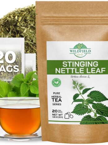 20 bags Dried Nettle Leaf Tea Ortiga Planta Nettle Herb Bulk Stinging Nettle Leaf Herb Tea (Urtica dioica) – 20 Count 1.5 g Tea Bags Stinging Nettle Leaves Herbal Tea ortiga verde te