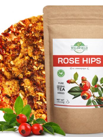 1.oz. Dried Rose Hips Herbal Tea (Roza Cinamomea) – 50g Rose Hips Herb Tea