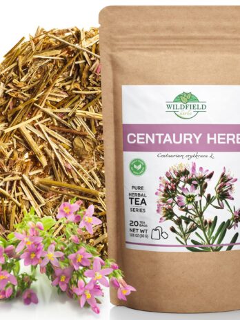 20 bags Dried Centaury Herb Tea (Centaurii Herba) – 20 count Centaurium Erythraea Herbal Tea