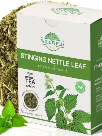 24 bags Dried Nettle Leaf Tea Ortiga Planta Nettle Herb Bulk (Urtica dioica) – 24 Count 2g Tea Bags Stinging Nettle Leaf Herb Tea Stinging Nettle Leaves Herbal Tea ortiga verde te