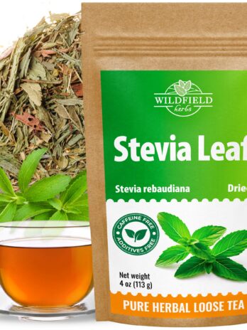 4 oz. Dried Stevia Leaves Herbal Tea (Stevia rebaudiana) – 113g Stevia Loose Leaf Leaves Herb Tea Estevia