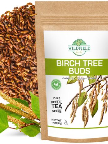 1.8 oz. Birch Dried Birch Tree Buds Herbal Tea (Betulae Gemmae) – 50g Betula pendula Roth Herb Tea te de abedul