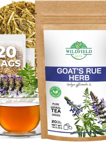 20 bags Goat’s Rue Goat’s Goats Rue Herb Tea (Galega officinalis L.) – 20 Count 1.5 g Tea Bags Goats Rue Blood Sugar Herbal Tea french lilac ruda de cabra