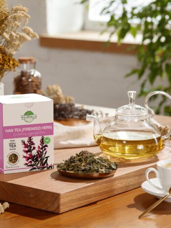 4 oz Siberian Fireweed Tea Herbal Ivan Tea (Chamerion angustifolium) Ivan Chai Bulk Loose Leaf Herb Tea Epilobium angustifolium – 113g (4 oz)