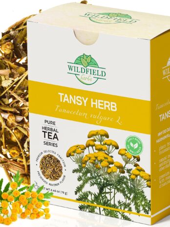 3 oz. Pishma Tea Tansy Flowers Herbal Tea (Tanacetum Vulgare) – 75 g Dried Cut Tansy Flowers Herb Tea Hierba tanaceto