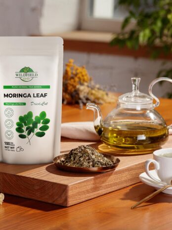 100 Bags Moringa Leaves Moringa Tea Leaves Herbal Tea (Moringa Oleifera) – 100 Count 1.5g Tea Bags Moringa Leaf Tea Herb