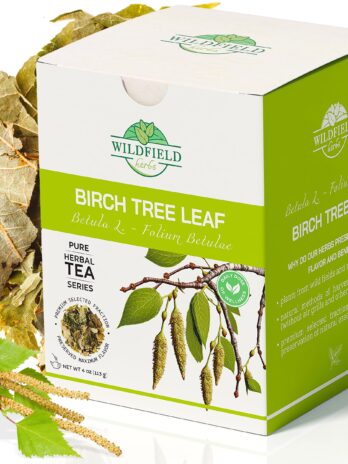 4 oz. Birch Tree Leaf Herbal Tea (Betula – Folium Betulae) – 113g Dried Birch Tree Leaf Betula pendula Birch Roth Leaf Herb Tea hojas te de abedul