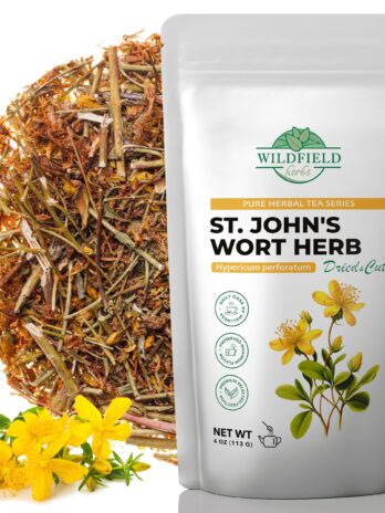 4 oz. St Johns Wort Herb Herbal Tea (Hypericum) – 113g hierba de san juan Herb Tea