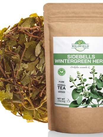 1.8 oz. Dried Cut Sidebells Wintergreen Herb Tea (Orthilia secunda) – 50 g One-Sided Wintergreen Herbal Tea Matka Borova Orthilia